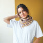 Foulard Apaches big, Soleil amande