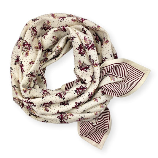 Foulard Apaches big, Ananas neige