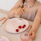 Assiette, Flowers & Butterflies