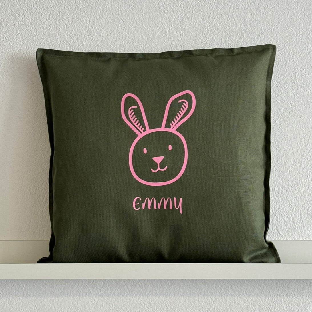 Coussin personnalisé, Lapin