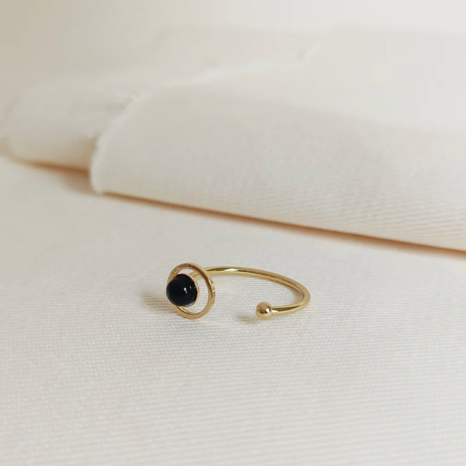 Bague Céleste, noir