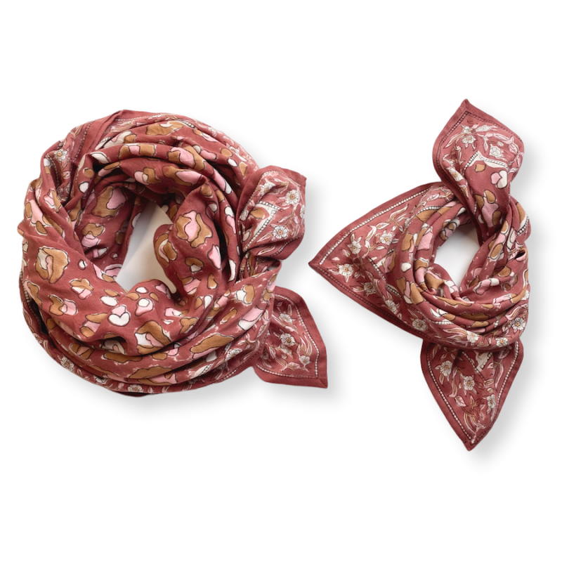 Foulard Apaches small, Graou sunset