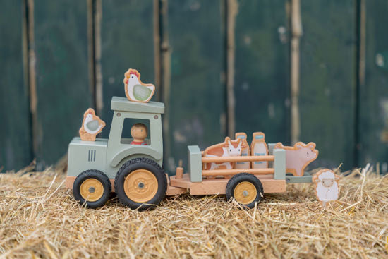 Tracteur avec remorque "Little Farm"