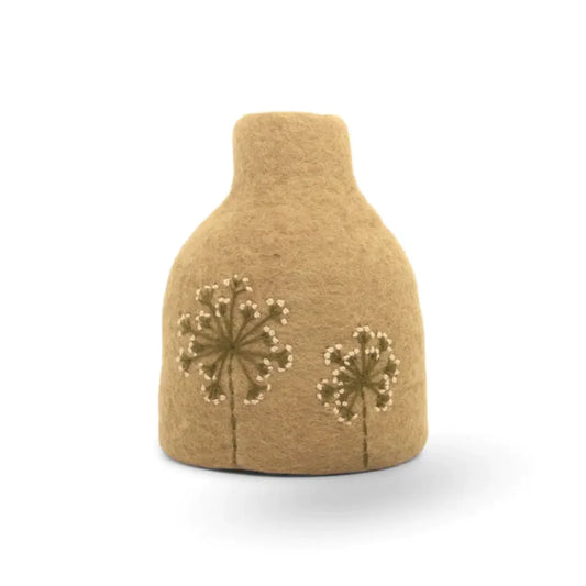 Cache-vase beige