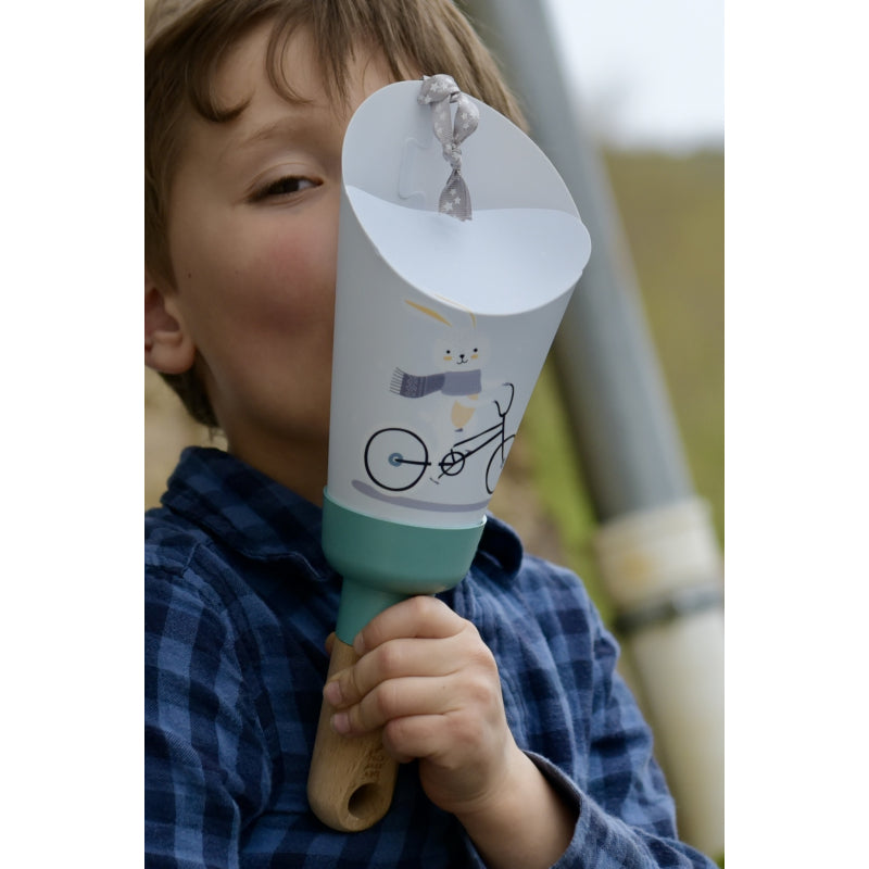 Lampe Nomade, Lapin à vélo