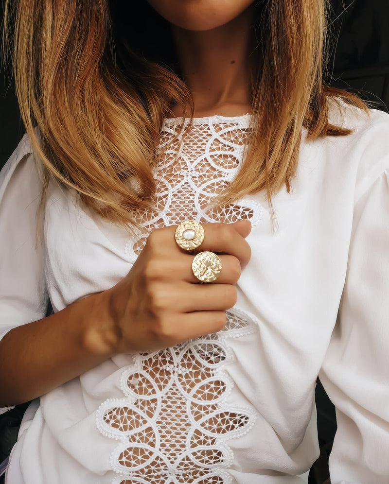 Bague Grand Palais pierre