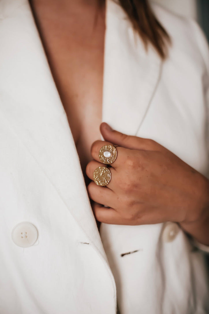 Bague Grand Palais pierre